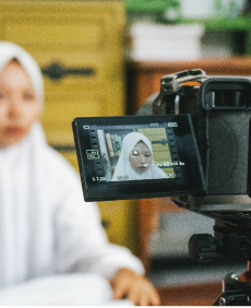 Behind the scenes